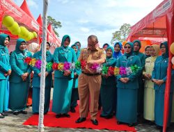 Puncak Peringatan Hari Kesatuan Gerakan PKK yang ke-53 Tahun 2025, di Gedung Graha Maras, Senin (30/09/2025)