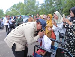 Presiden Prabowo Hampiri Siswa SLB Negeri Pangkalpinang