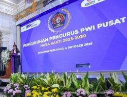 PWI Harus Jadi Rumah Nyaman Bagi Wartawan dan Pers Jadi Perekat Persatuan Bangsa