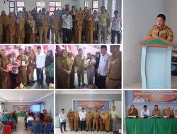 Wabup Berikan Bantuan Program Genting, Langkah Prevalensi Percepatan Penurunan Stunting di Kecamatan Koba