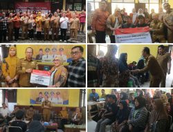 Bupati Bangka Tengah Serahkan Bantuan Atensi dengan Total 592 Juta Rupiah