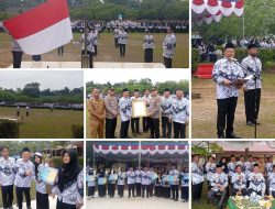 Upacara HUT Ke-80 PGRI dan HGN 2025, Wabup Bangka Tengah Ajak Guru Terus Berinovasi