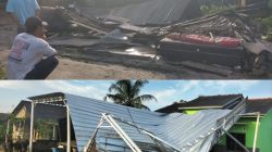 Dihantam Angin, 2 Rumah di Pemali Roboh – DemokrasiBabel.com