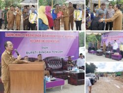 Akses Jalan di Desa Lubuk Pabrik hingga Kampung G Kini Diaspal