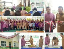 Tingkatkan Fasilitas Sekolah, Bupati Bateng Resmikan 2 Ruang di SMP N 1 Lubuk Besar