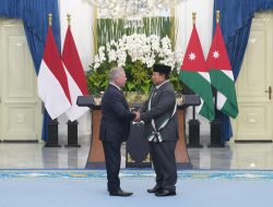 Momen Prabowo Jemput Raja Yordania Abdullah II, Satu Mobil Bareng ke Istana Merdeka