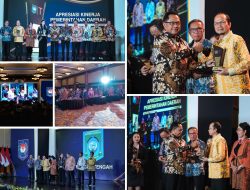 Bangka Tengah Berjaya di Tingkat Nasional, Mendagri Serahkan Penghargaan kepada Bupati