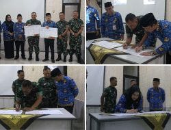 Dukung Pertahanan dan Pembangunan, Bupati Bangka Tengah dan Dandim 0413/Bangka Teken Perjanjian Hibah Tanah 50 Hektar