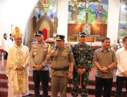 Pastikan Natal 2025 Aman dan Damai, Gubernur Hidayat Arsani Turun Langsung Tinjau Gereja dan Pos Pengamanan
