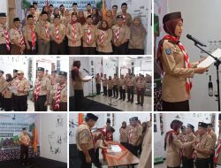 Perkuat Pengawasan Partisipatif, Bawaslu Bateng dan Kwarcab Pramuka Kukuhkan Pengurus Saka Adhyasta Pemilu