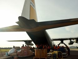A400 dan Hercules Kirim Bantuan Darurat ke Sumbar, Tapanuli, dan Aceh