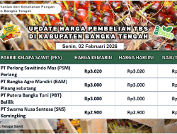 Update Harga Tandan Buah Segar (TBS) 02 Februari2026
