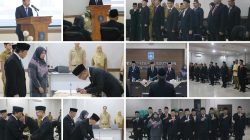 Sempurnakan Jajaran Kepala Perangkat Daerah, Bupati Bangka Tengah Lantik 13 Pejabat Baru