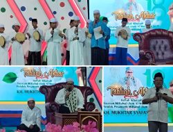 Wakil Bupati Bangka Tengah Hadiri Pengajian Umum di Masjid Ponpes Miftahul Ulum Assalafi