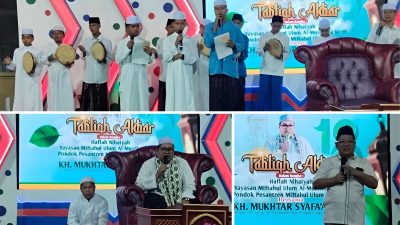Wakil Bupati Bangka Tengah Hadiri Pengajian Umum di Masjid Ponpes Miftahul Ulum Assalafi